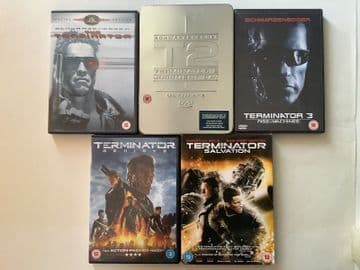 Terminator, 8 x DVD Collection, Bundle, Including Rare Tin Box Set