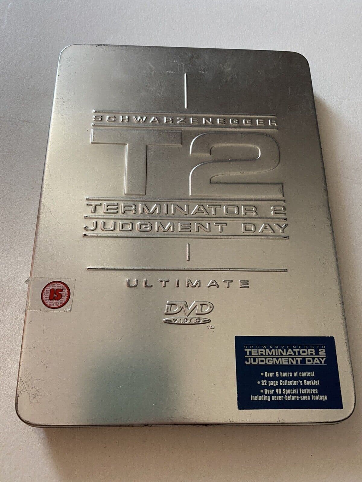 Terminator 8 x DVD Collection Bundle Including Rare Tin Box Set