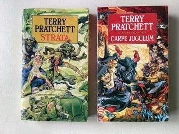 Terry Pratchett 2 x Discworld Book Collection Job Lot