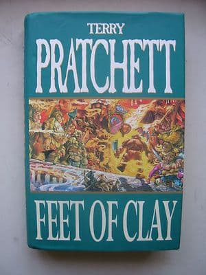 Terry Pratchett Feet of Clay A Discworld Novel Hardback
