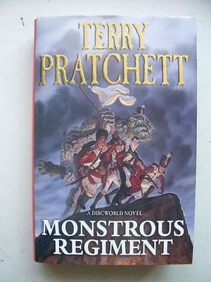 Terry Pratchett Monstrous Regiment A Discworld Novel Hardback