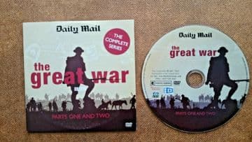 The Great War DVD Originally Released  by the Daily Mail Parts 1 & 2