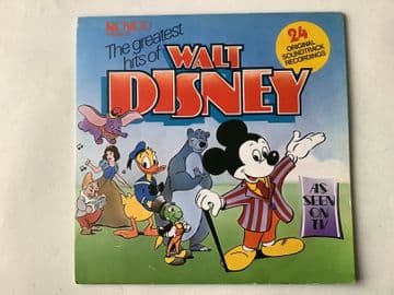 The Greatest Hits Of Walt Disney ( Vinyl Record LP 1975)