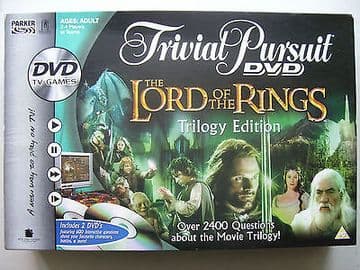 The Lord of the Rings DVD  Trilogy Edition  Board Game..
