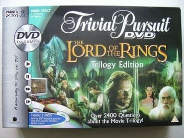 The Lord of the Rings DVD Trilogy Edition Board Game..