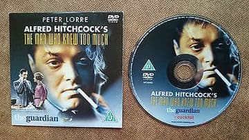 The Man Who Knew Too Much DVD Originally Released by the Guardian
