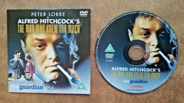 The Man Who Knew Too Much DVD Originally Released by the Guardian