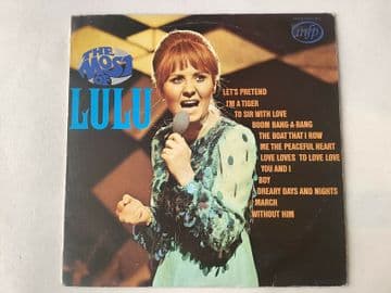 The Most of Lulu Vinyl Record LP  (1970)