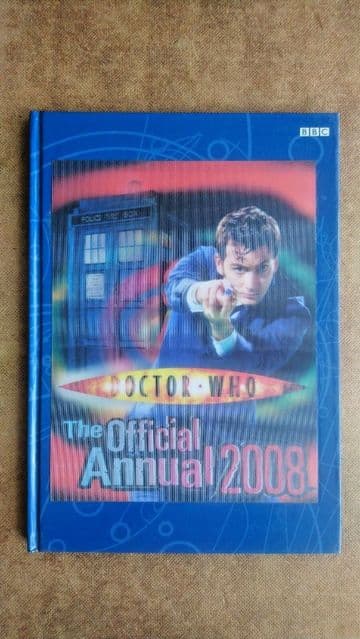 The Official Annual: 2008 by BBC (Hologram Hardback, 2007) - David Tennant