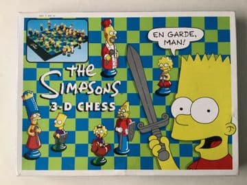 The Simpsons 3D Chess Set 1994