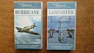 The Story of the Hawker Hurricane & The Avro Lancaster (2 x VHS)