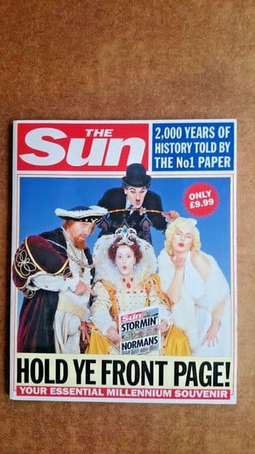 The Sun : Hold Ye Front Page - 2000 Years of History on the Front Page