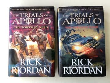 The Trials of Apollo: The Tower Of Nero / The Tyrants Tomb (2  x Hardbacks 2020)