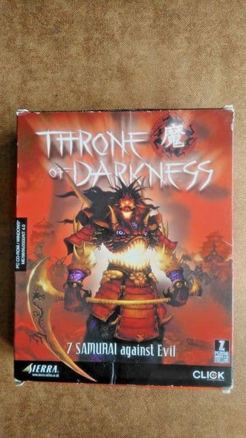 Throne of Darkness (PC: Windows, 2001) - Big Box Edition