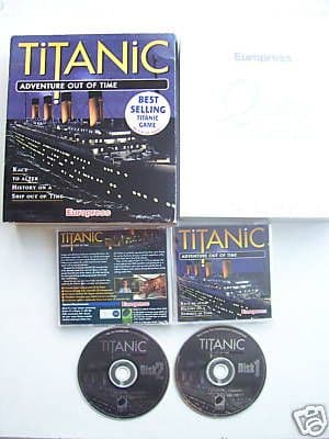 Titanic Adventure out of Time PC  Big Box Edt   RARE