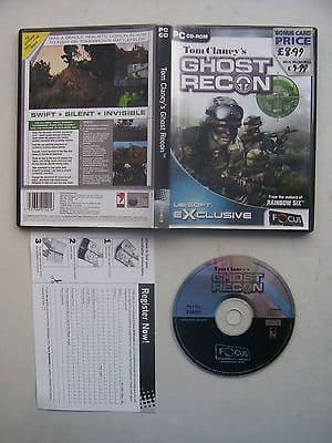 Tom Clancy's Rainbow Ghost Recon PC 99p!