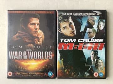 Tom Cruise: War of the Worlds & Mission Impossible 3, DVD Bundle