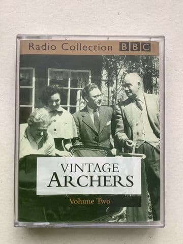 Vintage Archers Volume Two BBC Radio Collection ( 2 x Audio Cassettes)