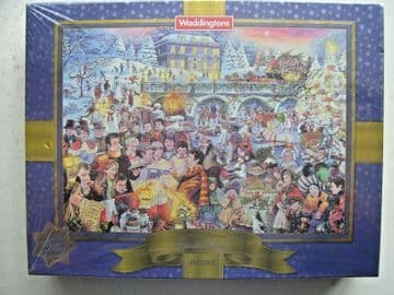 Vintage  Waddingtons Limited Edition Christmas Jigsaw - NEW and SEALED