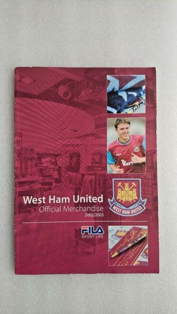 WEST HAM UNITED ( Official Merchandise Magazine 2002/3