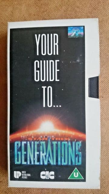 Your Guide to Star Trek Generations  (VHS 1994)