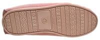 'LILY' Real Suede Leather Moccasin with Hardwearing Sole  PINK
