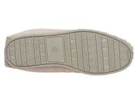 'LILY' Real Suede Leather Moccasin with Hardwearing Sole  STONE