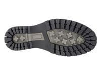 'TEODORA' Women's Zip & Lace-up Hiker Style Ankle Boots  BLACK