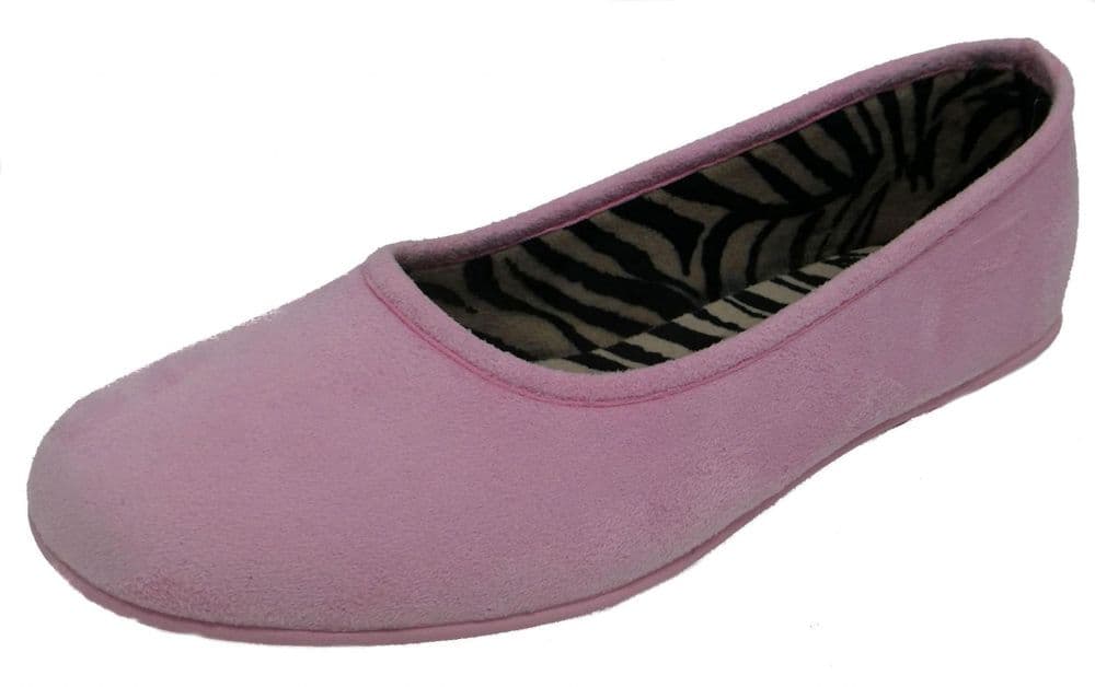 Amado Marcario Ballerina Slippers with Rubber Sole PINK