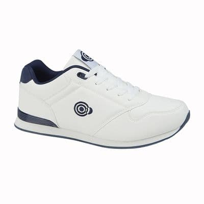 Dek `ANCHOR´ Men's Lace Up Bowling Shoe WHITE/NAVY
