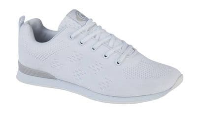 Dek `TARGET´ Men's Mesh  Bowling Trainer WHITE