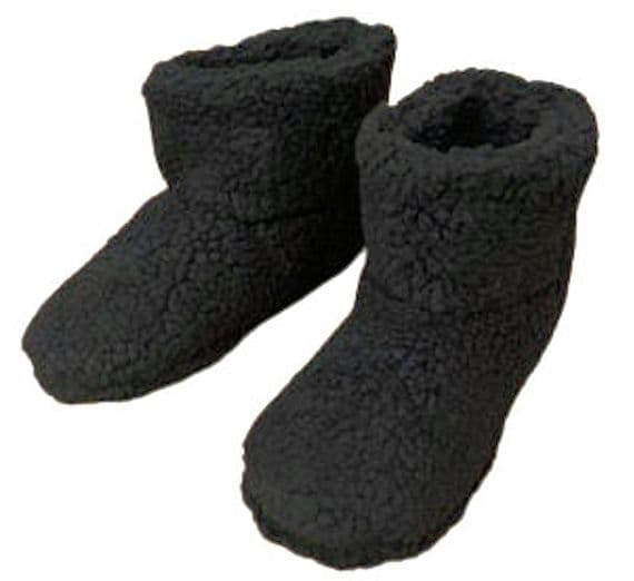 Dunlop 'DAISY'  Thermal Lined Boot Slipper  BLACK