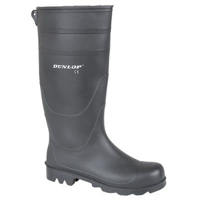 Dunlop W 014 `UNIVERSAL´ PVC Wellington BLACK