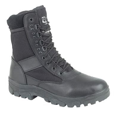 Grafters M668 G-FORCE Leather/Nylon/Coated Combat Boot  BLACK