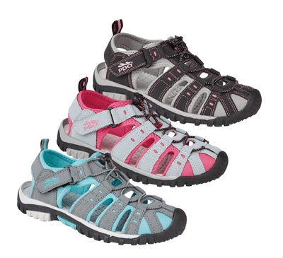 PDQ Ladies Touch & Toggle Fasten Sports Sandal