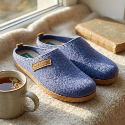 RELAX Ladies 'Nerja' Rubber Sole Openback Slippers   BLUE