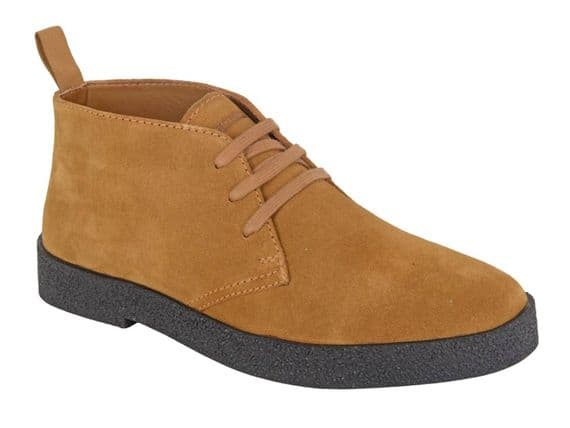 Roamers M759 Suede Leather Desert Boots Leather Lining and Sock  TPR Sole  TAN