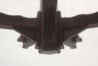 Symphony Waxed Wooden 5-Light Ceiling Pendant Light | Tradwoodlights