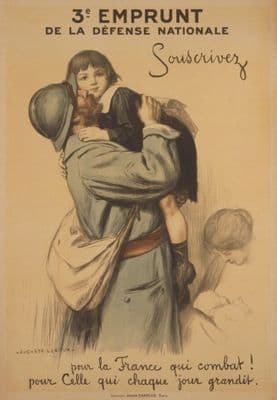 3e Emprunt de la Défense Nationale. Souscrivez pour la France qui combat! Pour celle qui chaque jour grandit