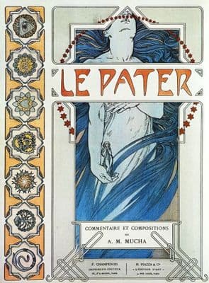 Art deco poster - Le Pater