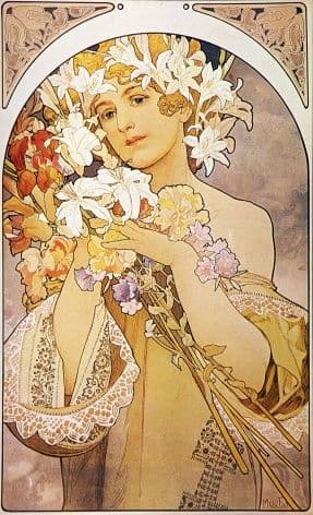 Art Deco Woman Poster