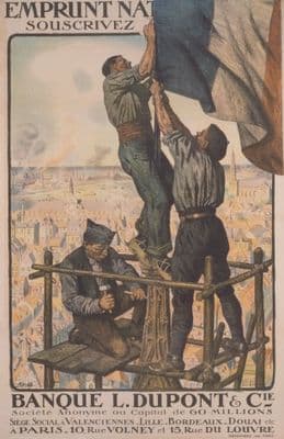 Banque L. Dupont & Cie. Emprunt Nationale souscrivez - French national loan