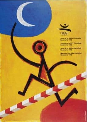 Barcelona Olympic Games poster 1992