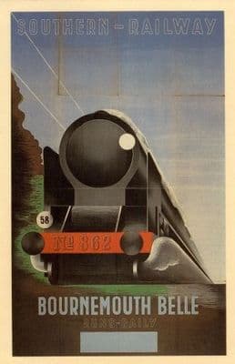 Bournemouth Belle poster 1936