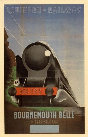 Bournemouth Belle poster 1936