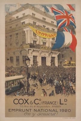 Cox & Co. - (France) . . . . Emprunt national 1920