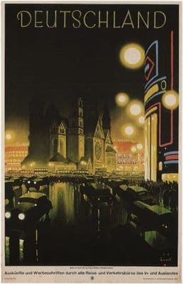 Deutschland poster - 1927