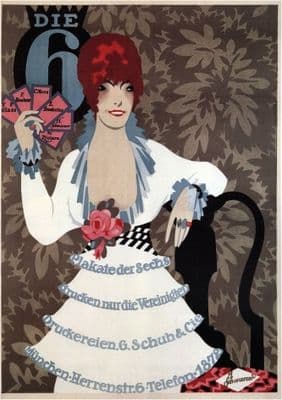 Die 6- Vintage Advertising Poster.