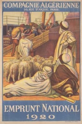 Emprunt National 1920 - Compagnie Algérienne.