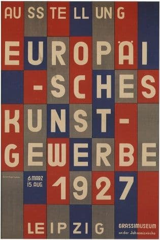 European art trade poster 1927.